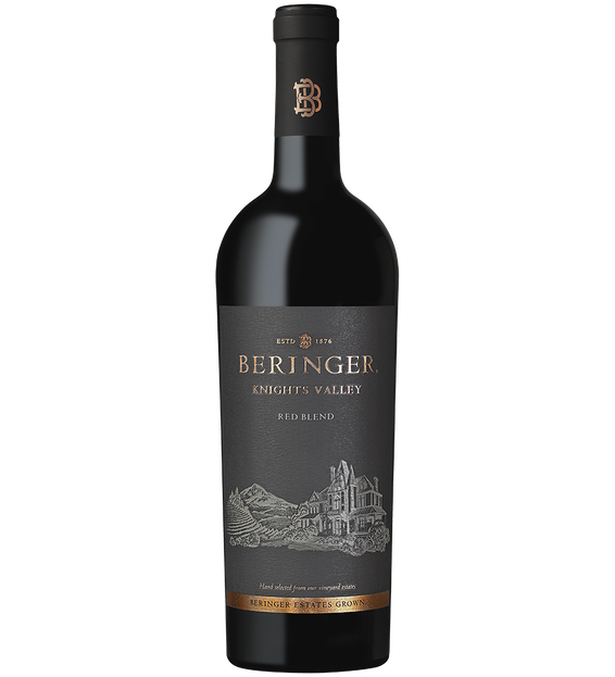 2018 Beringer Winery Exclusive Knights Valley Red Blend Bottle Shot